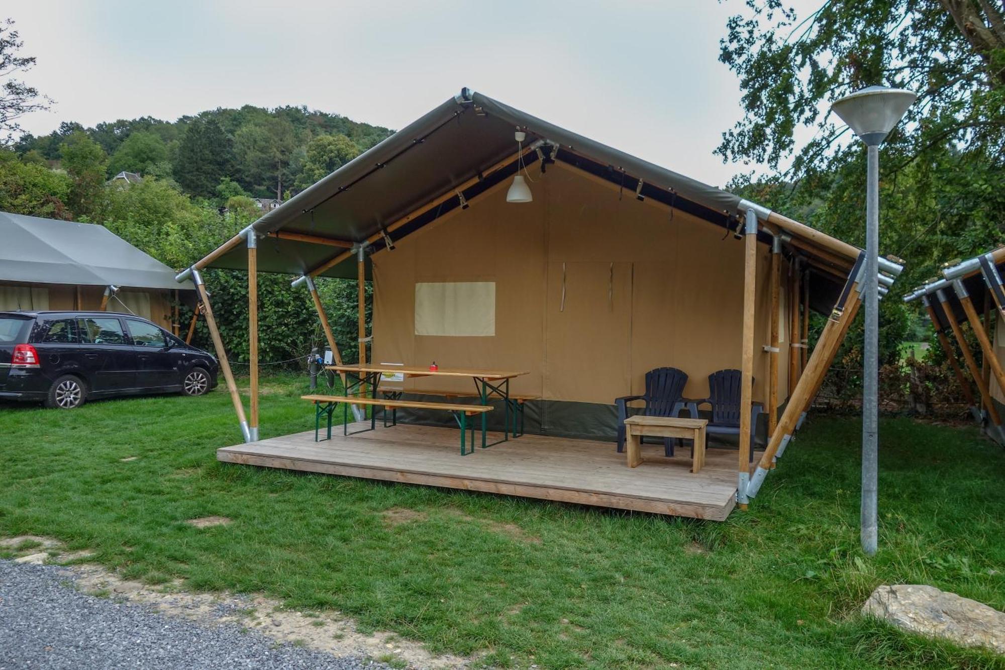 Camping Village Sy Ferrières Exteriér fotografie